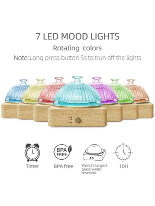 7 različnih odtenkov LED lučke