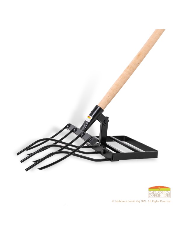 Innovative fork for aeration and loosening the soil 30 BLACK