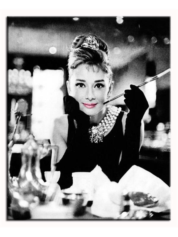 Audrey Hepburn-slika reprodukcija
