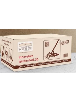 Innovative fork for aeration and loosening the soil 30 BLACK