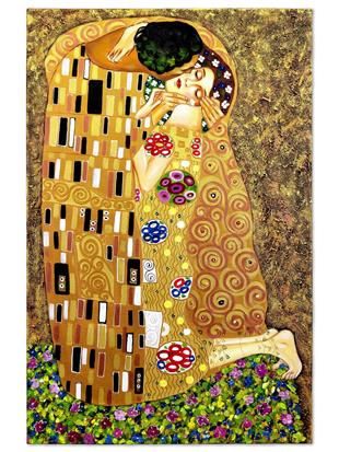 GUSTAV KLIMT-POLJUB-slika